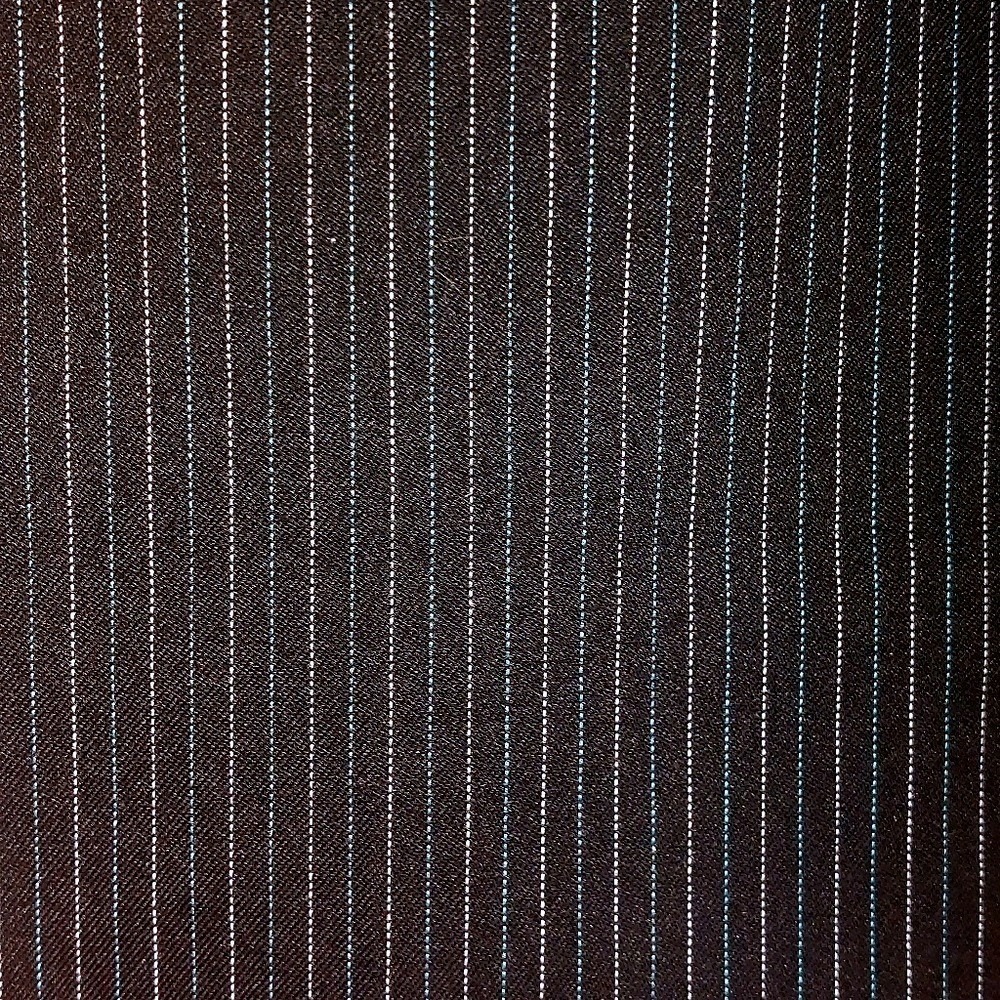 Alfani Dress Pants Women 8 Black Excellent Retro Pinstripe Wide Leg - Picture 4 of 8